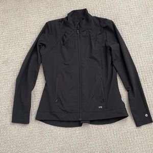 Barco One 2-pocket Black Scrub Jacket